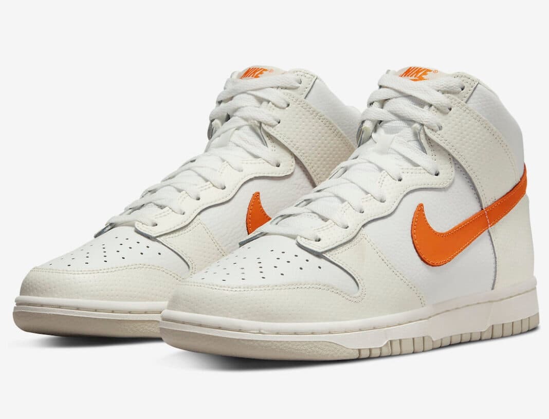 Nike Dunk High "White Orange"