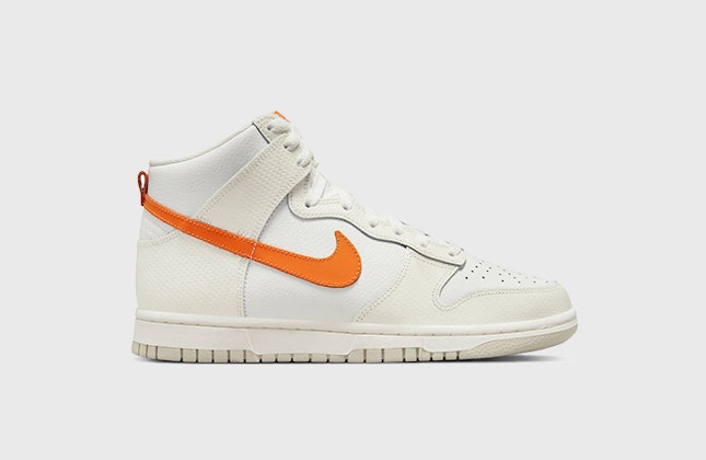 Nike Dunk High "Orange Swoosh"