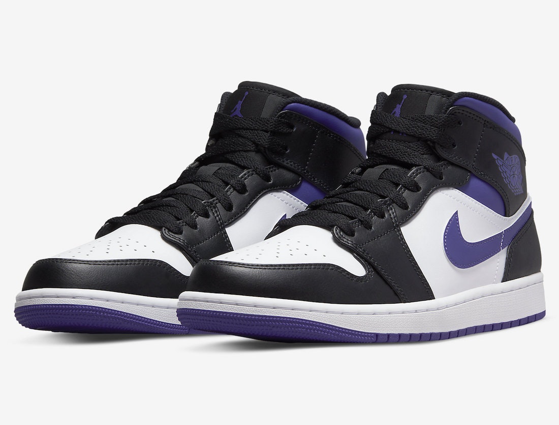 Air Jordan 1 Mid "Court Purple"