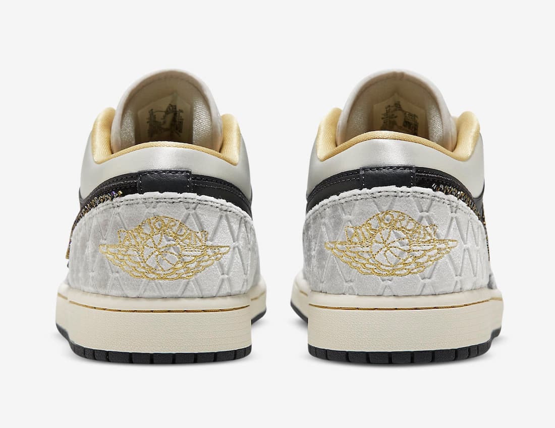 Air Jordan 1 Low "Beaded Swoosh"