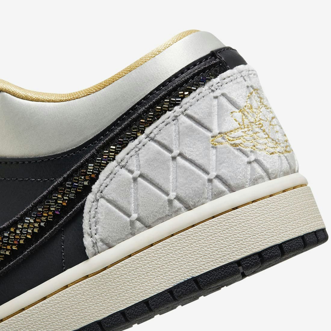 Air Jordan 1 Low "Beaded Swoosh"