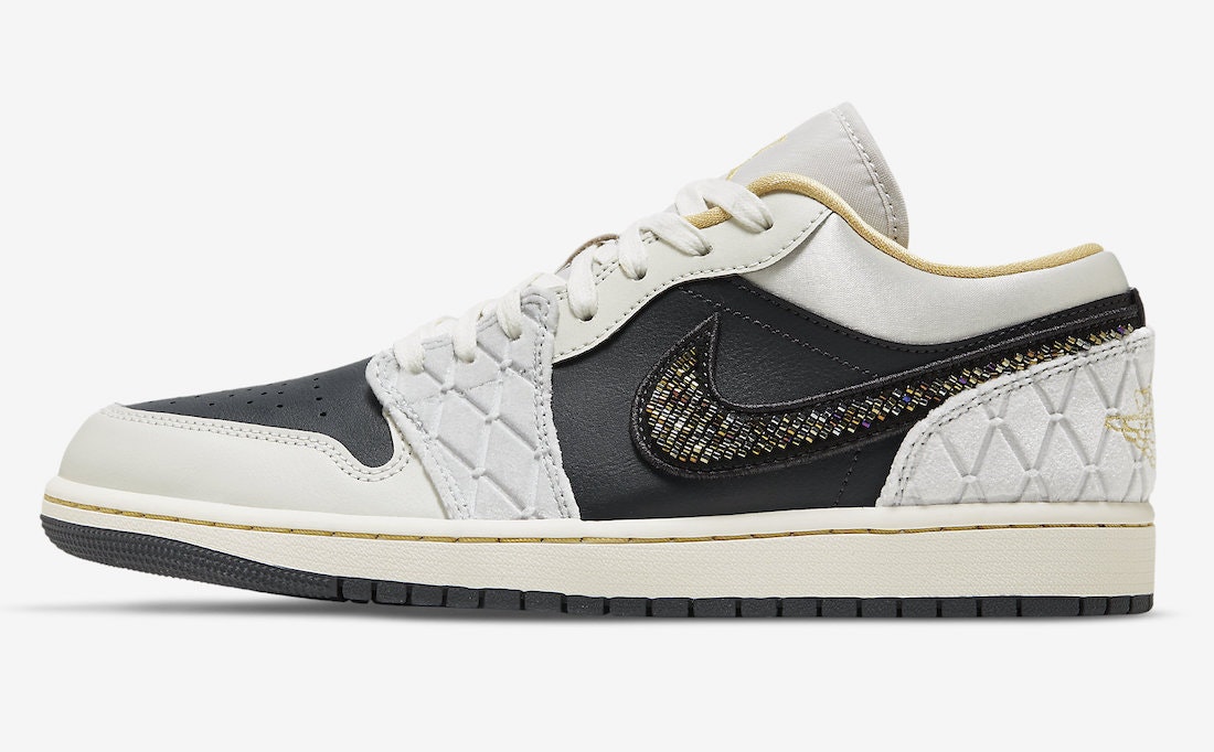 Air Jordan 1 Low "Iridescent Beaded"