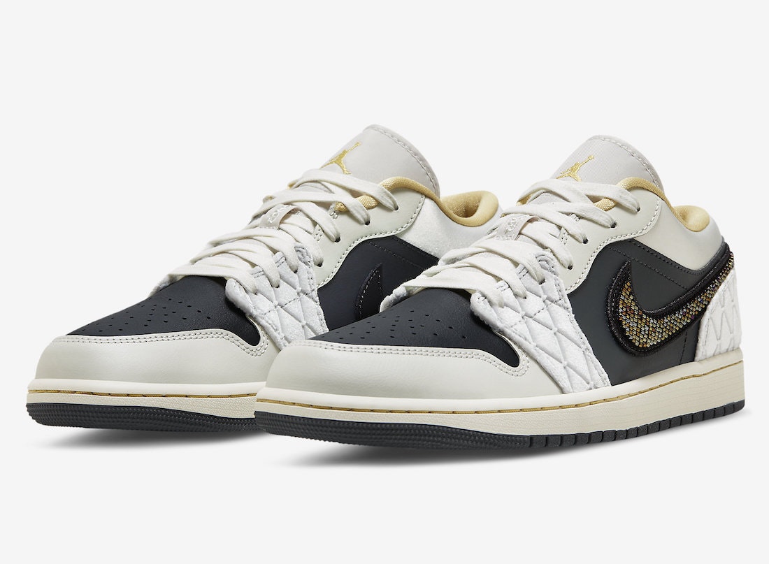 Air Jordan 1 Low "Iridescent Beaded"