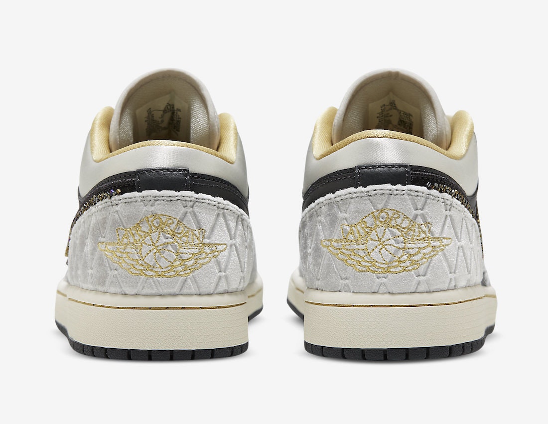Air Jordan 1 Low "Iridescent Beaded"