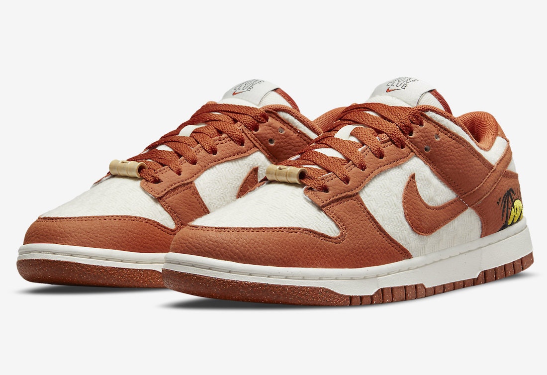 Nike Dunk Low "Sun Club" (Brown)