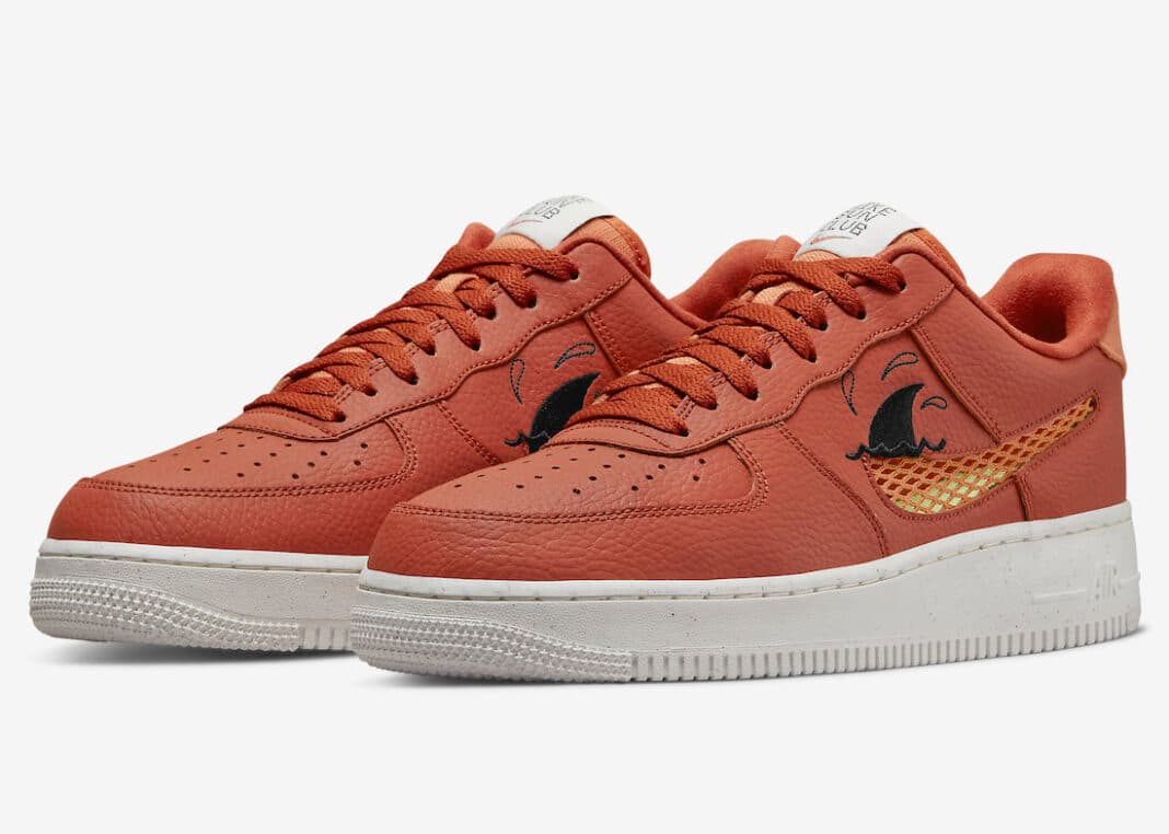 nike air force 1 burnt orange
