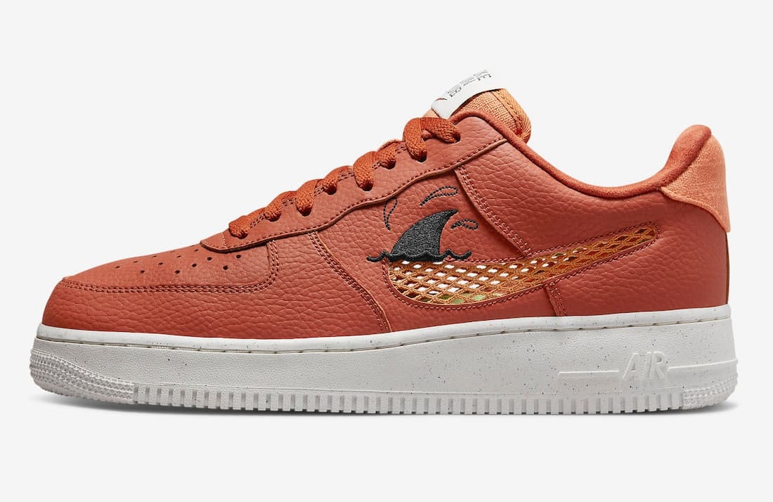 Nike Air Force 1 "Sun Club" Dark Orange