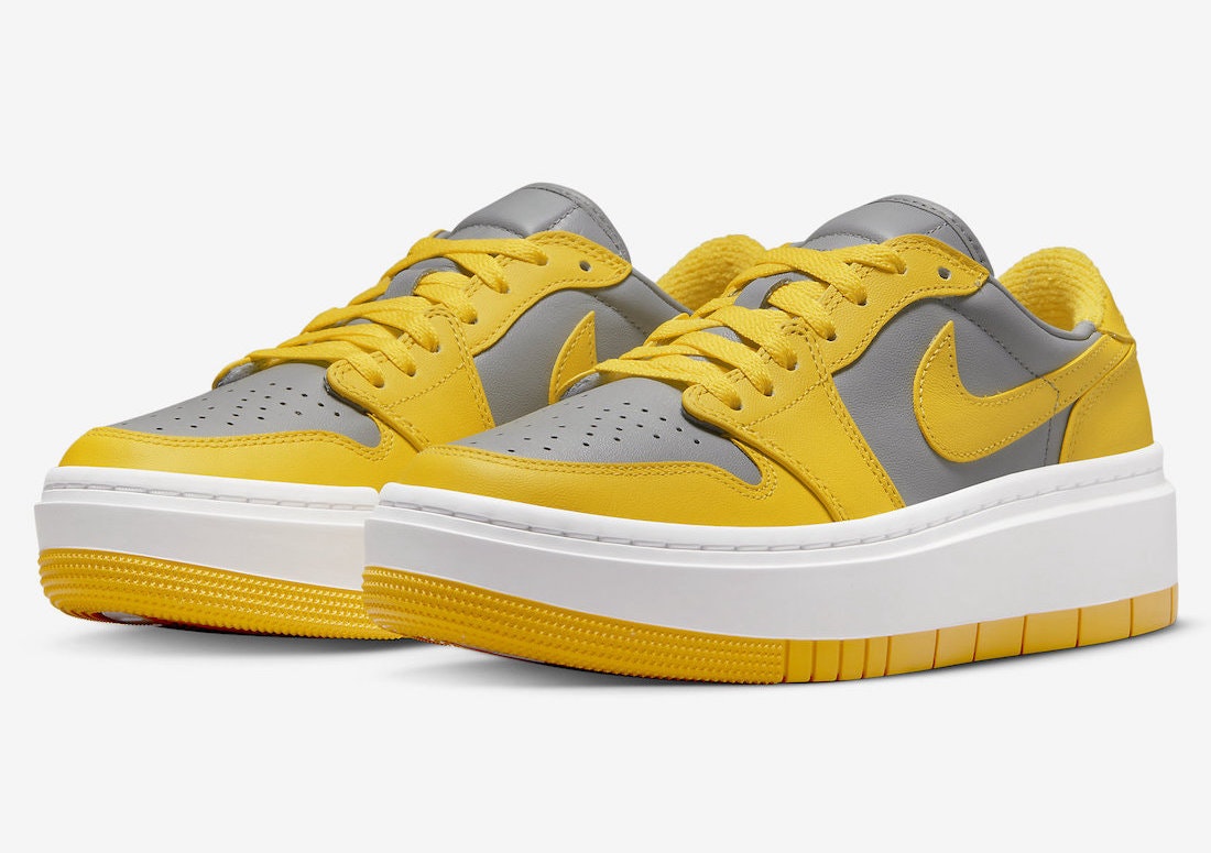 Air Jordan 1 Elevate Low "Yellow & Grey"