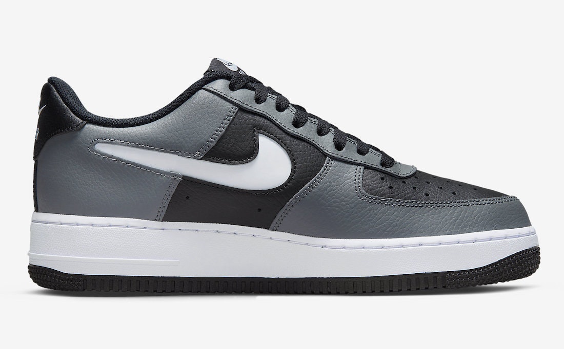 Nike Air Force 1 Low "Cut Out Swoosh" (Smoke Grey)