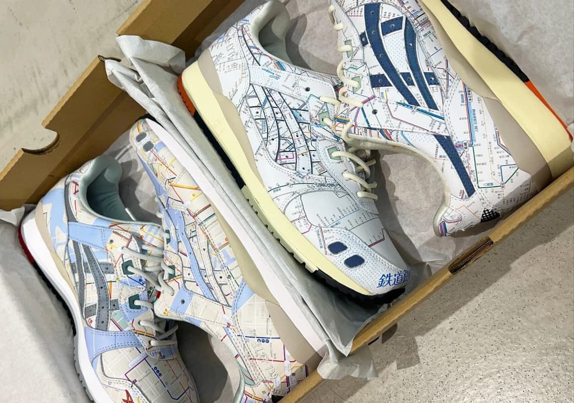 atmos x ASICS GEL-Lyte III "Tokyo + NYC Subway"