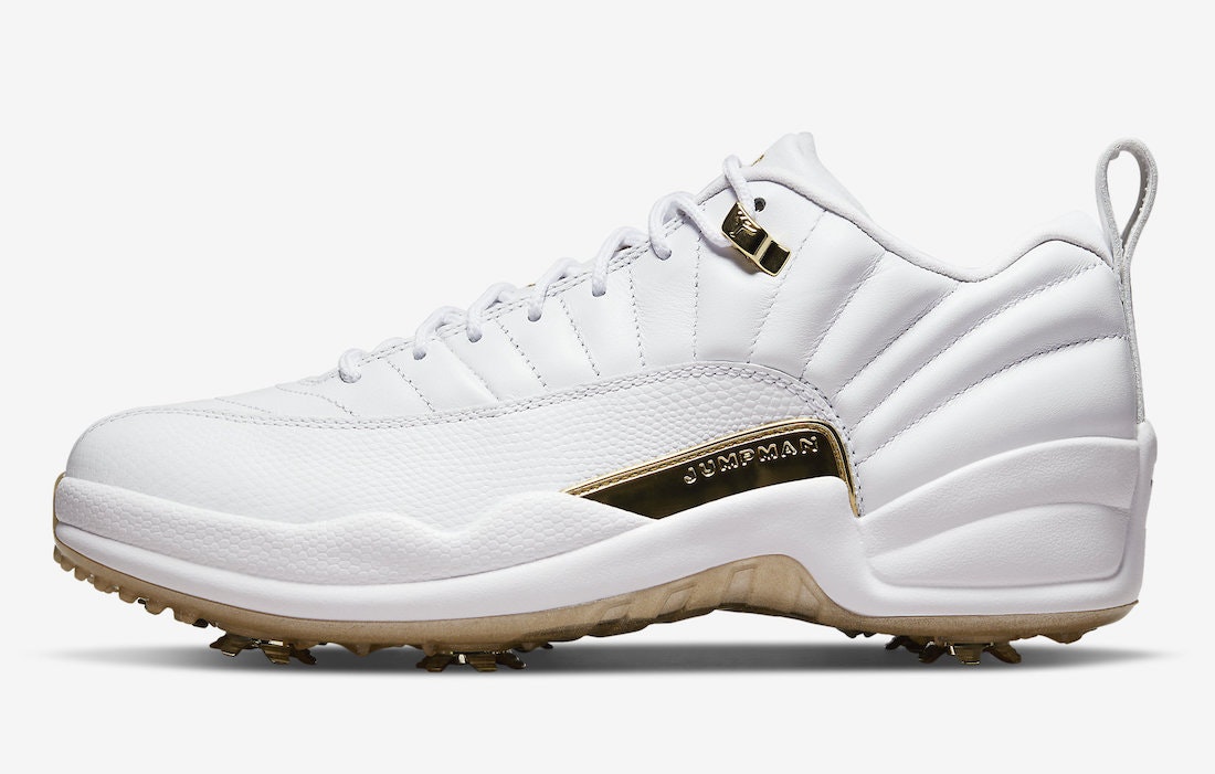 Air Jordan 12 Low Golf “Metallic Gold”