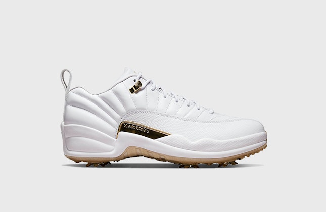 Air Jordan 12 Low Golf “Metallic Gold”