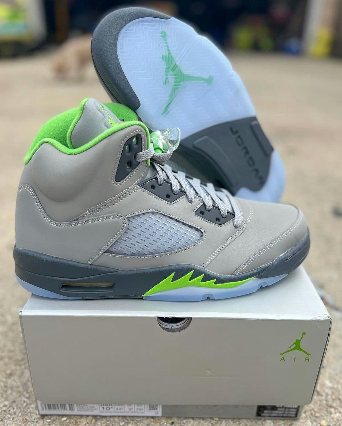 Air Jordan 5 “Green Bean”