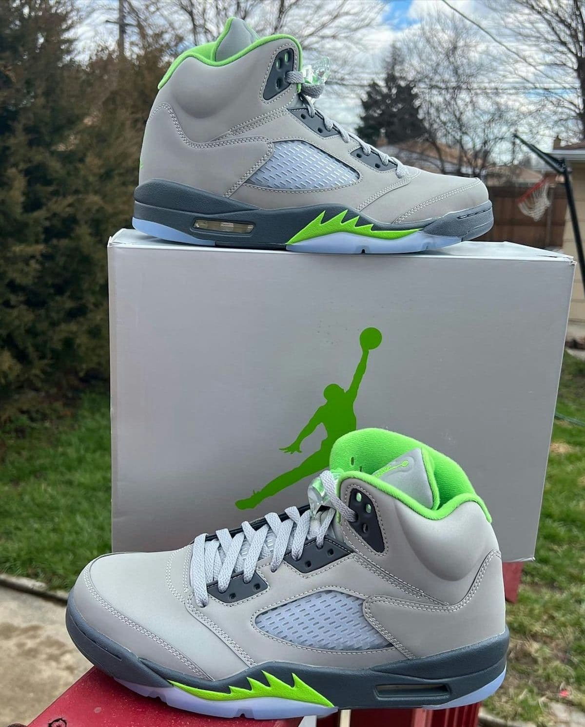 Air Jordan 5 “Green Bean”