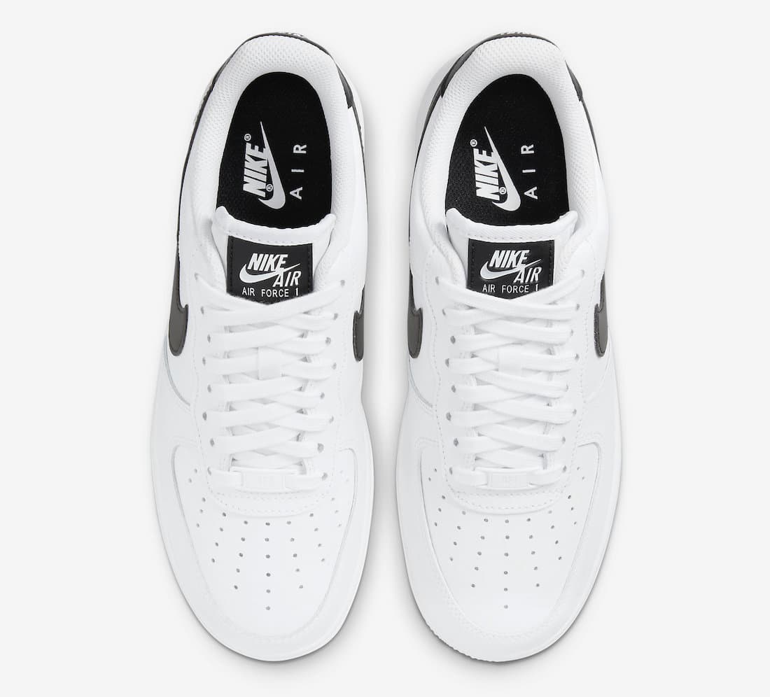 nike af1 swoosh black