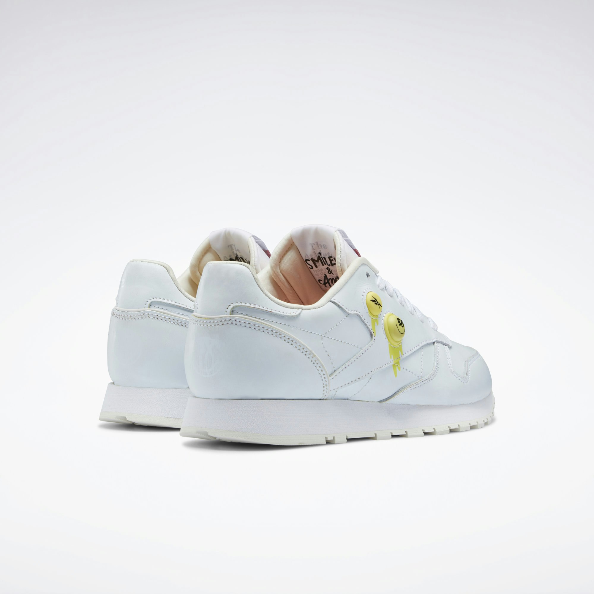 Smiley x Reebok Classic Leather Pump "50th Anniversary"