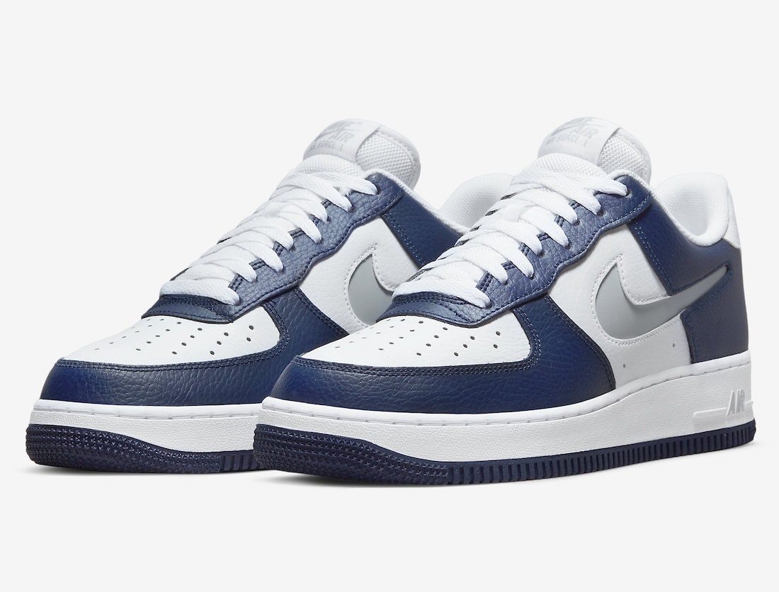 Nike Air Force 1 Low "Cut Out Swoosh" (Midnight Navy)