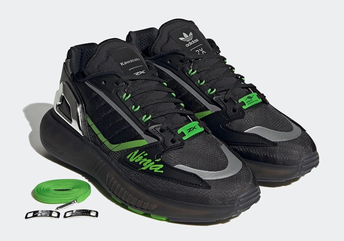 Kawasaki x adidas ZX 5000 Boost Ninja kaufen GW3358 HEAT MVMNT