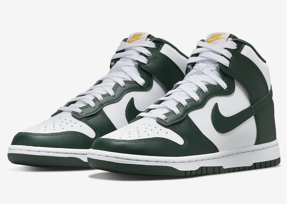 Nike Dunk High "Green&White"