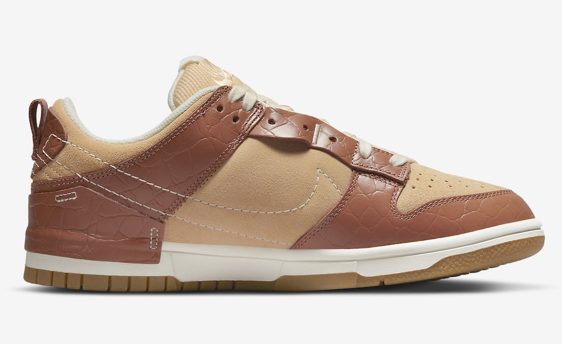 Nike Dunk Low Disrupt 2 “Brown Croc”