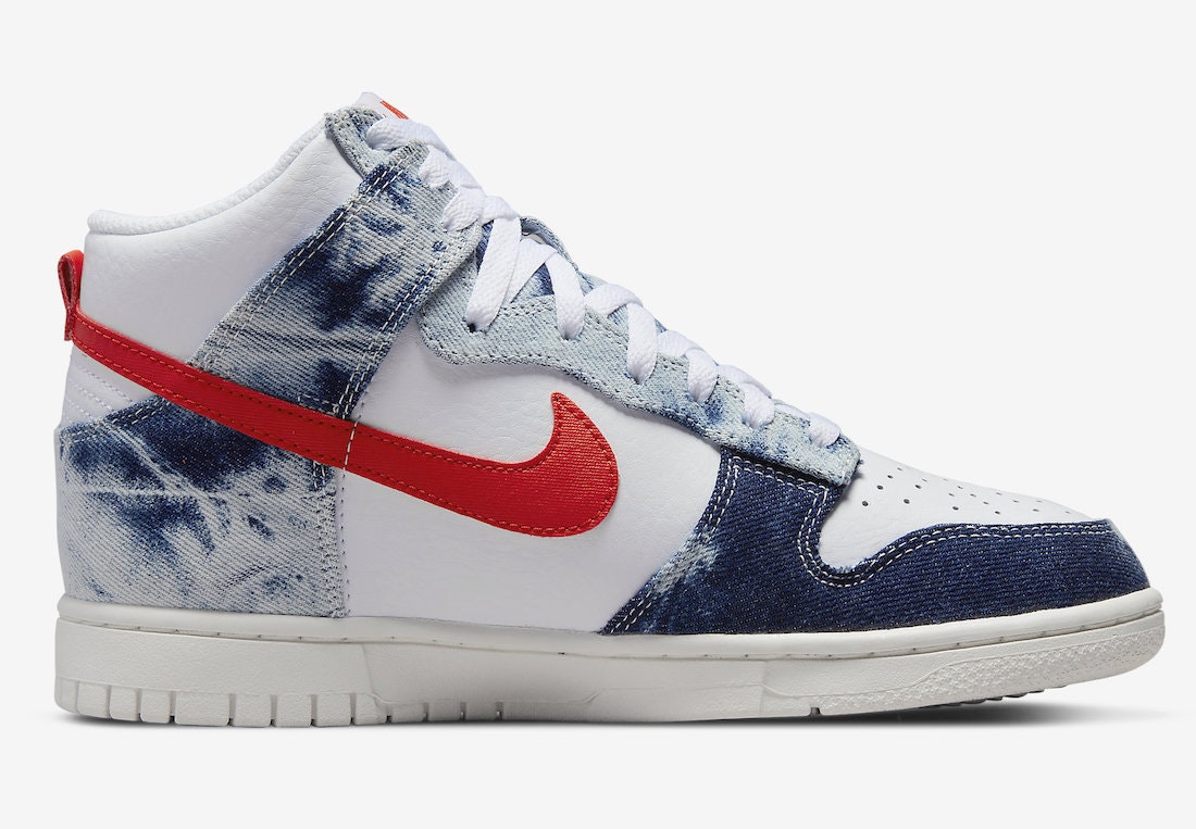Nike Dunk High “Washed Denim”