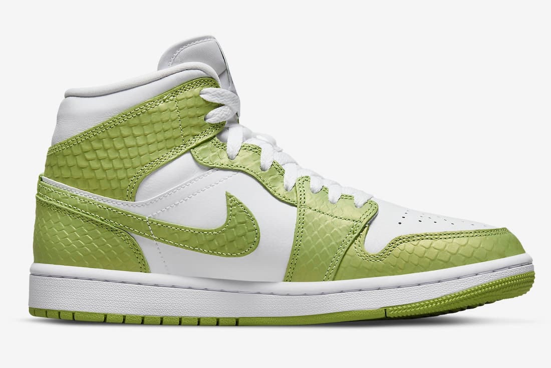 Air Jordan 1 Mid "Green Python" 