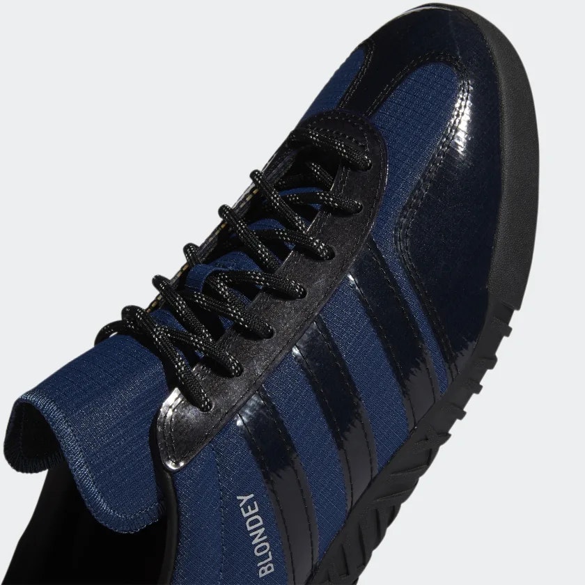 Blondey x adidas A.B. Gazelle Indoor "Mineral Blue"