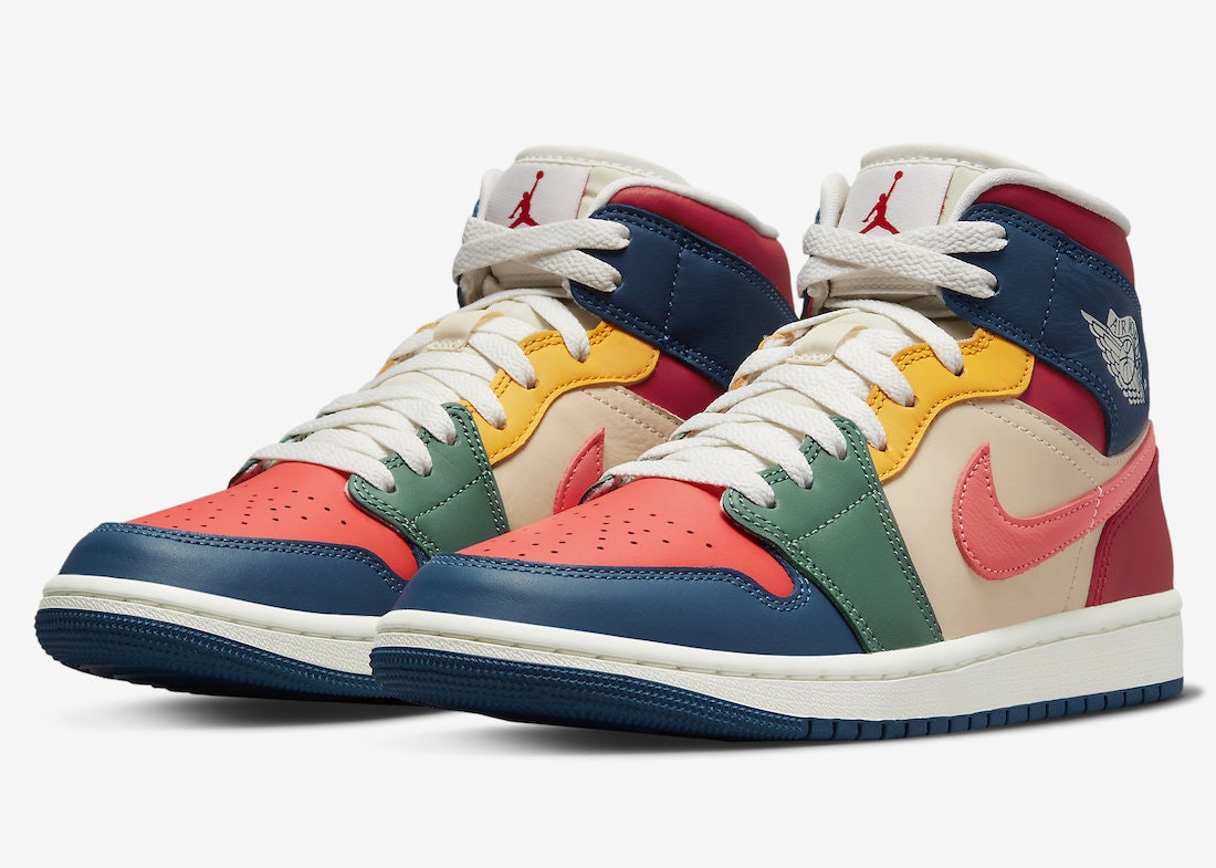 Air Jordan 1 Mid "Multi-Color"