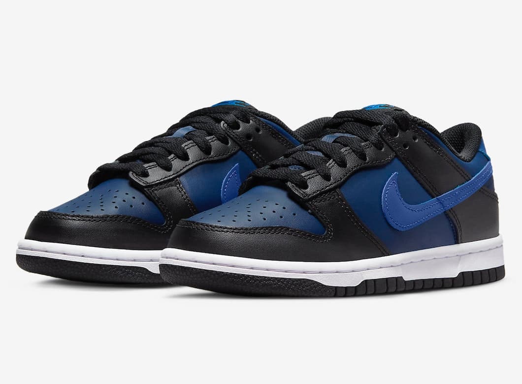 Nike Dunk Low "Black and Blue" HEAT MVMNT