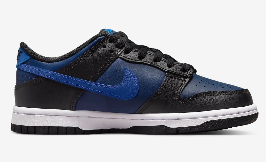 Nike Dunk Low "Black and Blue"
