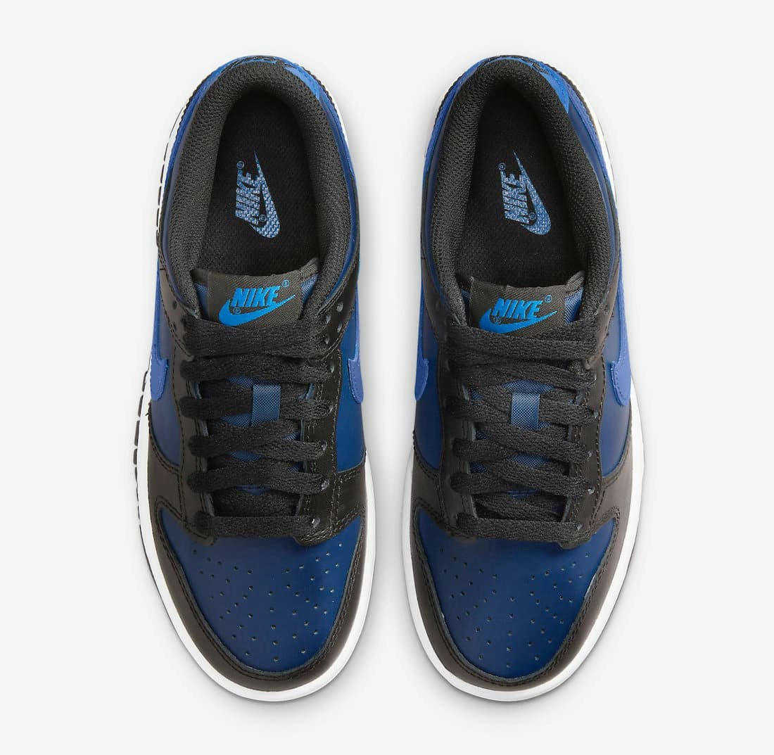 Nike Dunk Low "Black and Blue"