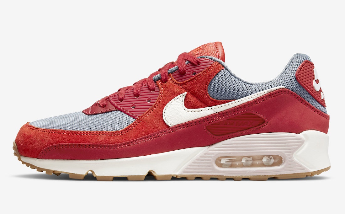 Nike Air Max 90 Premium "Habanero Red"