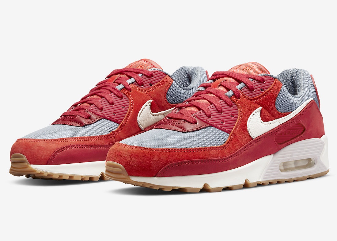 Nike Air Max 90 Premium "Habanero Red"