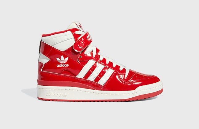 adidas Forum 84 High "Red Patent" adidas Forum 84 High "Red Patent"
