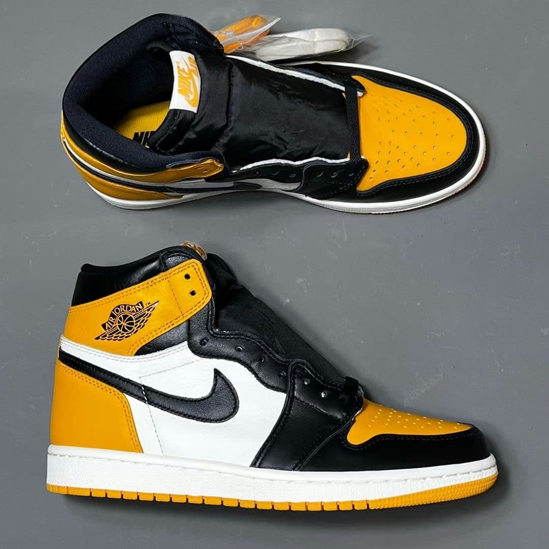 Air Jordan 1 Retro High "Yellow Toe" 