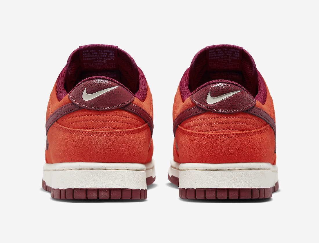 Nike Dunk Low “Orange Suede”