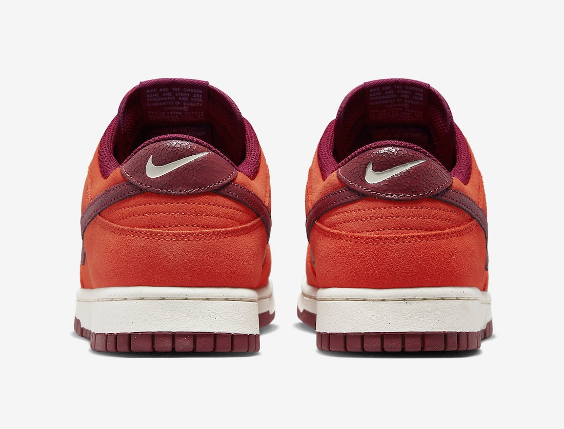 Nike Dunk Low "Orange Suede"