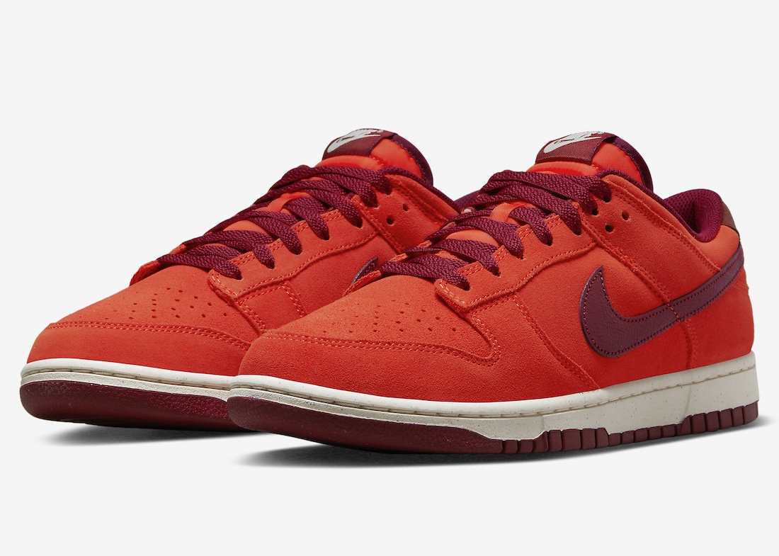 Nike Dunk Low “Orange Suede”