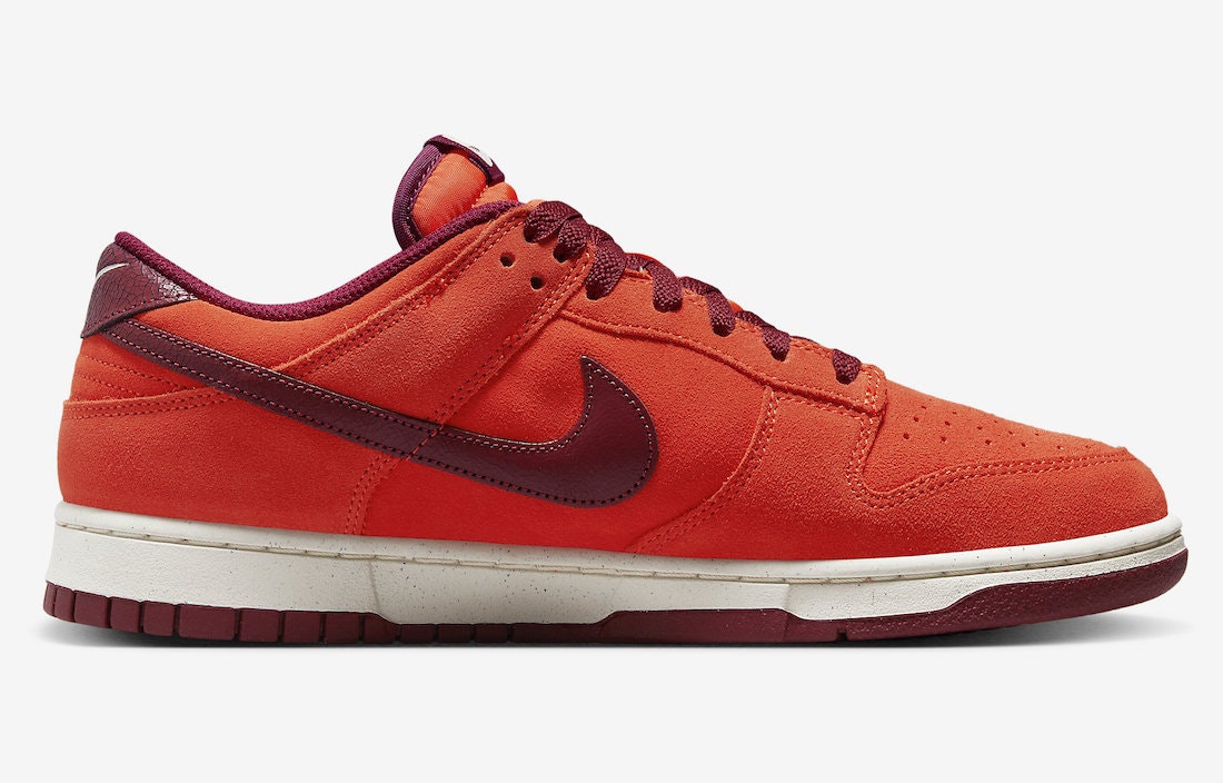 Nike Dunk Low “Orange Suede”