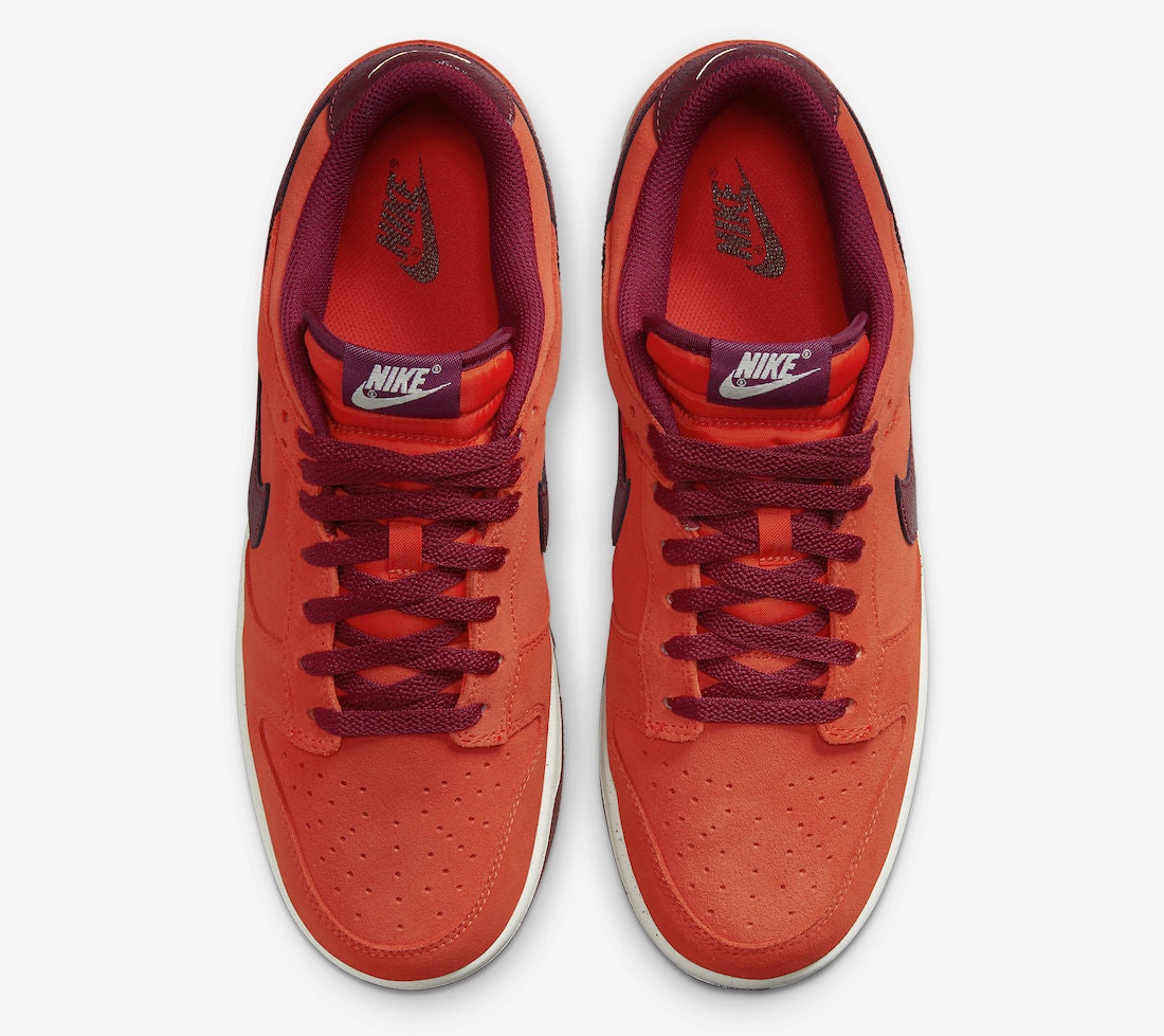 Nike Dunk Low “Orange Suede”