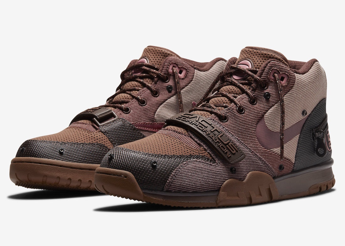 Travis Scott x Nike Air Trainer 1 "Light Choco"