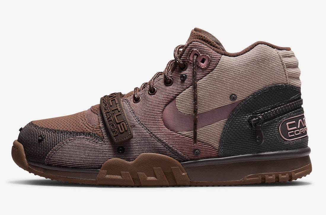 Travis Scott x Nike Air Trainer 1 "Light Choco"