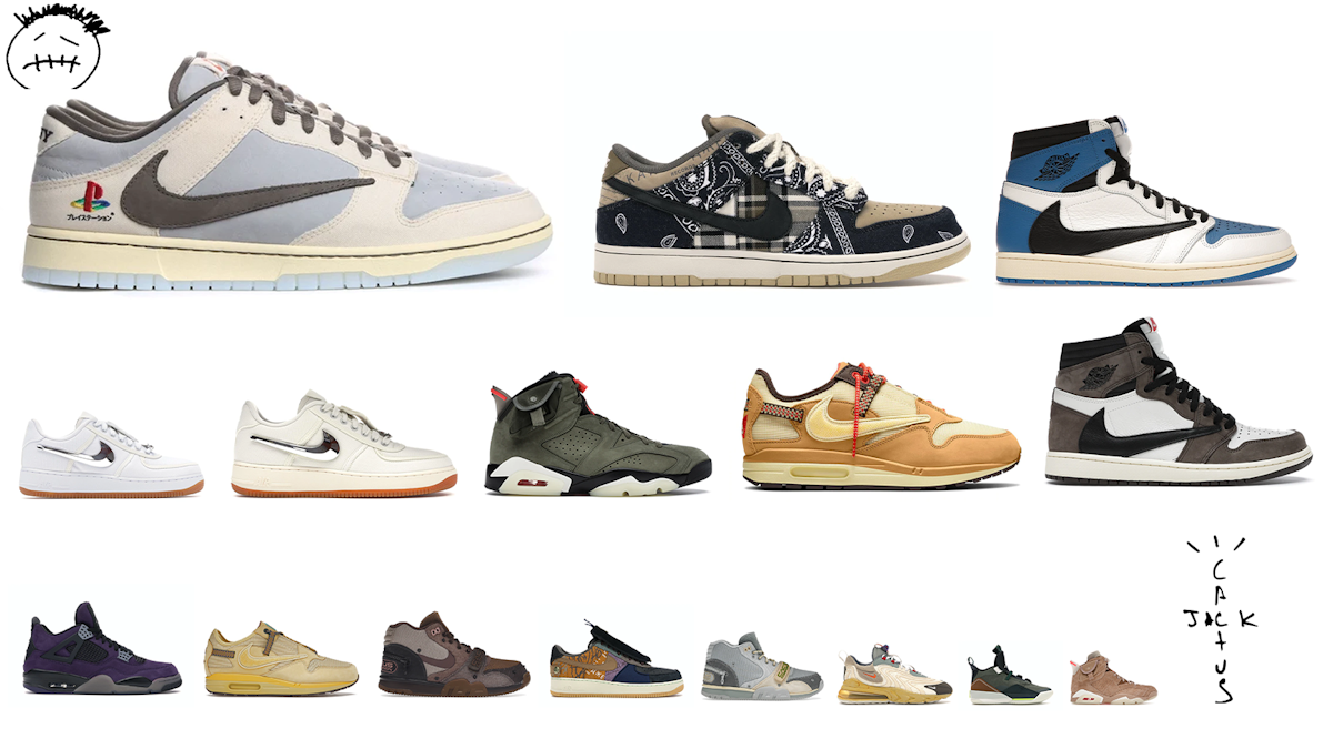 Travis Scott Alle Sneaker kaufen HEAT MVMNT