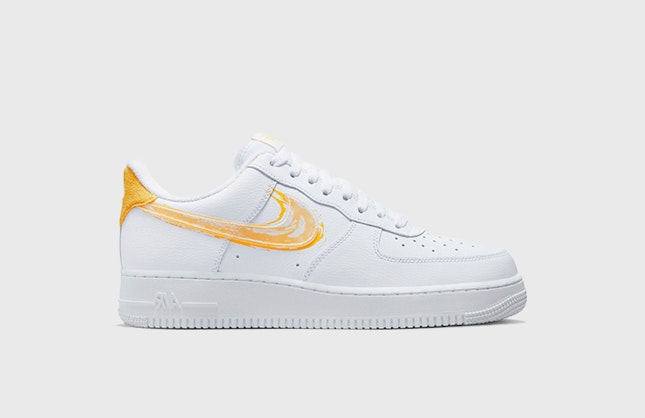 Nike Air Force 1 Low “Brushstroke Swoosh” (Yellow)
