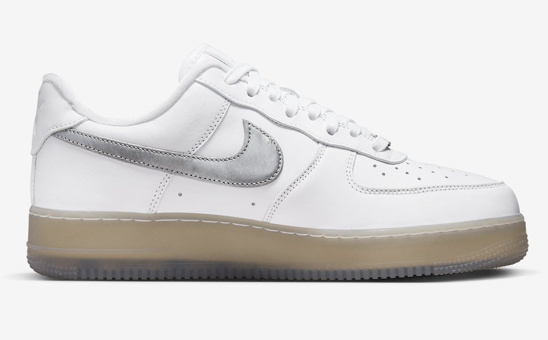Nike Air Force 1 Low PRM "White Metallic"
