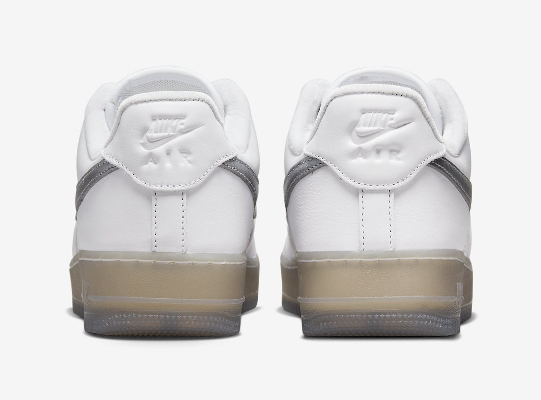 Nike Air Force 1 Low PRM "White Metallic"