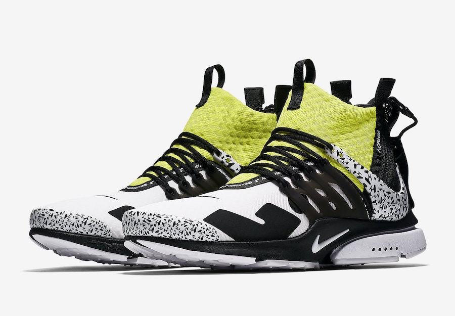 Acronym x Nike Air Presto Mid “Dynamic Yellow”