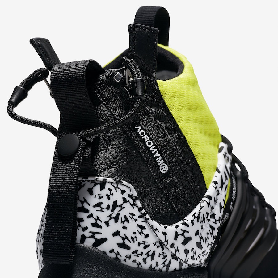 Acronym x Nike Air Presto Mid “Dynamic Yellow”