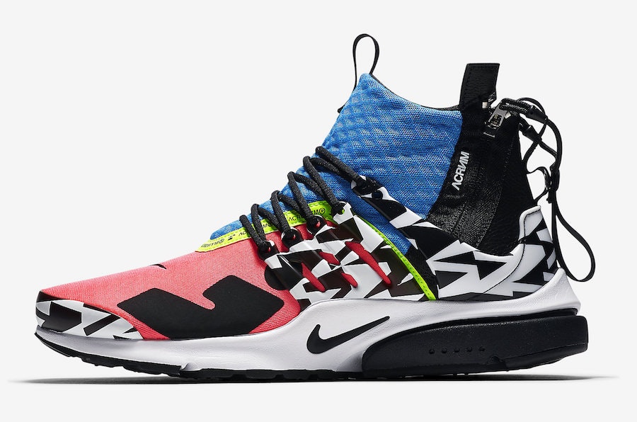 Acronym x Nike Air Presto Mid “Laser Pink”