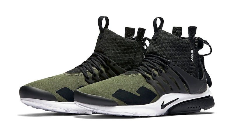 Acronym x Nike Air Presto Mid “Olive”